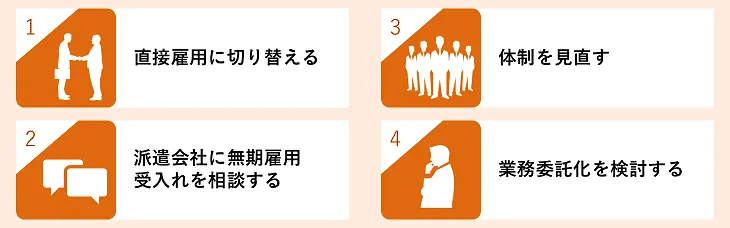 派遣社員の3年満了で企業はどのように対処すべきか