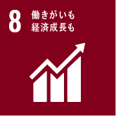 目標8 働きがいも経済成長も