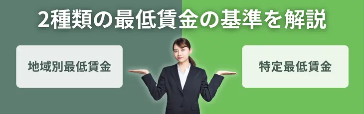 2種類の最低賃金の基準を解説