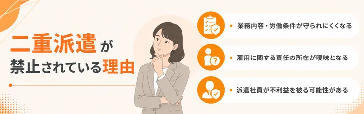 二重派遣が禁止されている理由