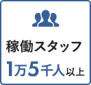 登録スタッフ74万人以上